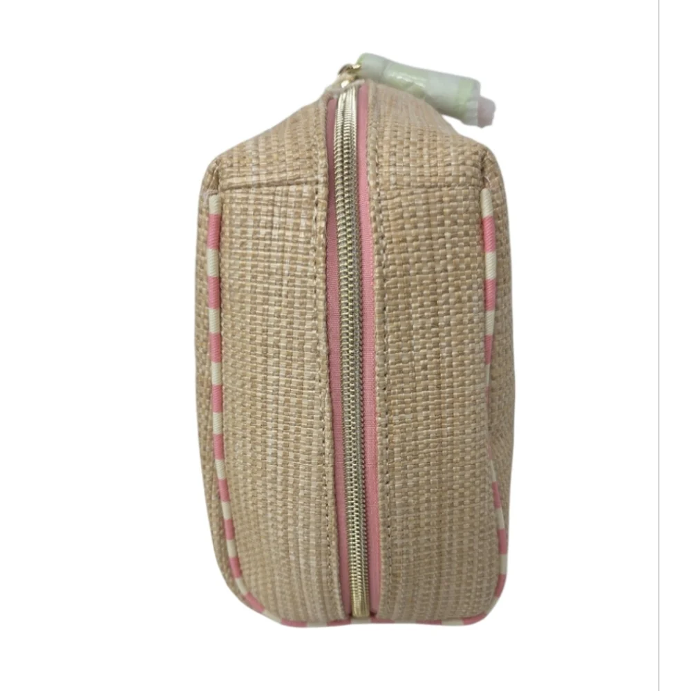Spartina 449 Boho Large Cosmetic Pouch Palm Tree NEW - Picture 2 of 10